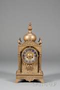 French Bronze Turkish Market Clock