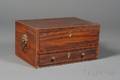 George III Mahogany and Inlay Work Box