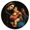 After Raphael Italian 14831520 Madonna della Sedia