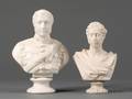 Two Parian Busts of Edward VII