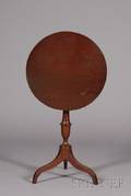 George III Mahogany Tilttop Tripod Table