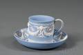 Wedgwood Three Color Jasper Coffee Can and Saucer