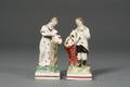 Pair of Wedgwood Pearlware Figures