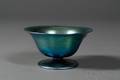 Steuben Blue Aurene Bowl