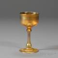 Tiffany Gold Favrile Goblet