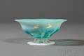 Tiffany Opalescent Footed Bowl
