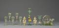 Sixteen Venetian Glass Table Items