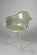 Modern Classic Fiberglass Armchair