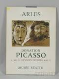 After Pablo Picasso French 18811973 Exhibition Poster for Donation Picasso