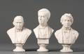 Three Parian Busts of Statesmen