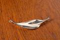 Georg Jensen Leaf Brooch