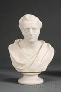 Wedgwood Carrara Bust of Robert Stephenson