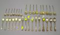 Group of Miscellaneous Sterling and Silver Plated Flatware