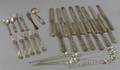 Approximately FortyTwo Sterling and Silver Plated Flatware