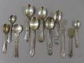 Group of Sterling and Silver Plated Flatware
