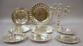 Large Group of Silver Plated and Weighted Sterling Serving and Tableware