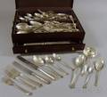 Boxed Partial Flatware Set of Whiting Sterling Flatware