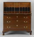 Rhode Island Chippendale cherry slant front desk ca 1780