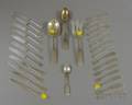 Thirty Pieces of Old Newbury Crafters Sterling Silver Flatware