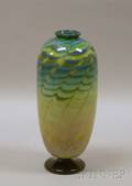 Salamandra GlassTodd Phillips Art Glass Footed Vase