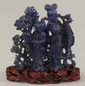 Six Asian Carved Jade and Hardstone Figurals