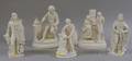 Five Parian Figural Groups