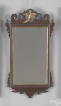 Chippendale mahogany looking glass ca 1780