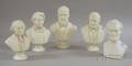 Five Parian Busts of Statesmen