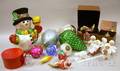 Large Lot of Contemporary Collector Christmas Ornaments and Decorations