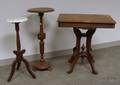 Three Victorian Walnut Stands