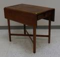 Federal Cherry Dropleaf Pembroke Table with Drawer