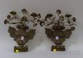 Pair of Spanish Baroquestyle Pressed Copper and Metal Decorative Wall Mounts
