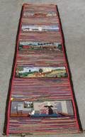 Hooked American Scenes and Linear Pattern Runner