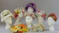 Approximately Twentysix Assorted Vintage 1950s60s Floral Hats