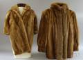 Vintage Mink Stole and a Vintage Mink Jacket with Red Fox Collar