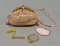 Judith Leiber Pink Reptile Skin Evening Purse