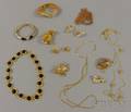 Small Group of Mostly Signed Costume Jewelry