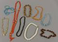 Nine Assorted Beaded Necklaces