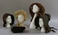Five Assorted 19th Century Bonnets