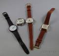 Mans Vintage Hamilton Incabloc Automatic Wristwatch and Three Other Wristwatches