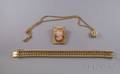 Three Pieces of Gold Jewelry