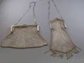 Two Art Deco Sterling Silver Mesh Purses