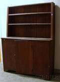 Country Pine Stepback Cupboard