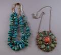 Two Pieces of Turquoise Jewelry