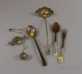 Seven Silver Plated and Sterling Serving Pieces