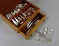 Partial Gorham Sterling Silver Cased Flatware Set for Twelve