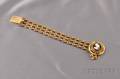 14kt Gold and Hardstone Cameo Bracelet