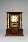 Rosewood London Mantel EightDay Fusee Shelf Clock by Atkins Clock Company