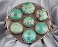 American Indian Silver and Turquoise Bangle
