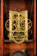 Empire Balance Wheel Shelf Clock by Silas B Terry